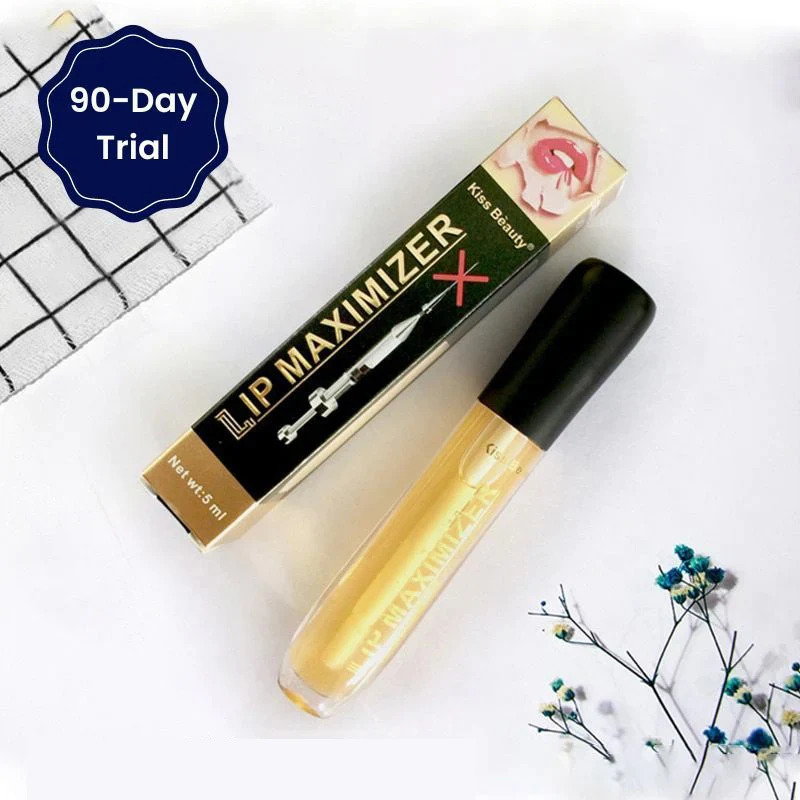 Getting noticeably fuller lips instantly with the Best Full Lips Enhancer balm